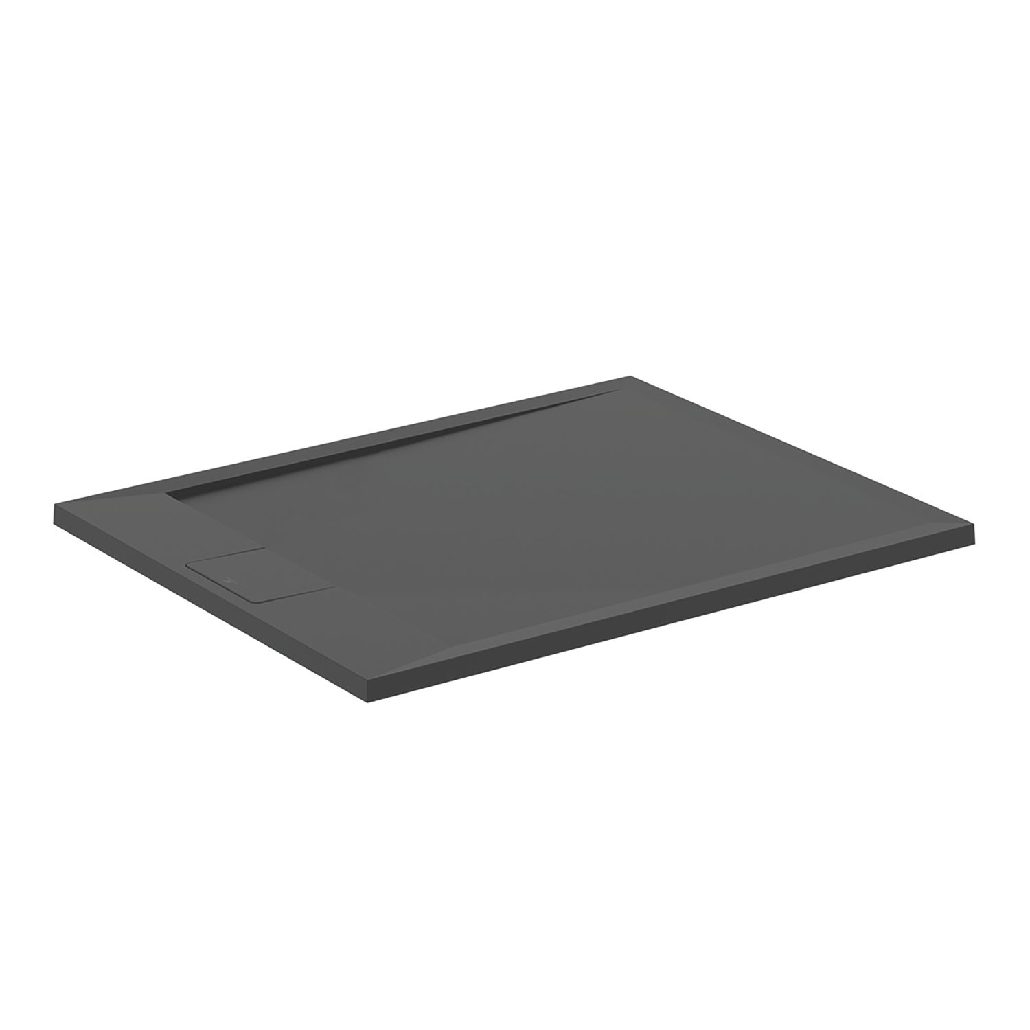 Ideal Standard i.life Ultraflat S Rectangular Shower Tray Jet Black 1000mm x 800mm x 30mm (475HM)