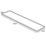 Wilsonart Omega Modern Laurent Square Edge  Matt Black Marble Effect Laminate Breakfast Bar 4100mm x 900mm x 38mm