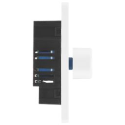 British General Evolve 1-Gang 2-Way LED Dimmer Switch  Pearlescent White with White Inserts