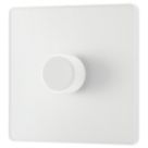 British General Evolve 1-Gang 2-Way LED Dimmer Switch  Pearlescent White with White Inserts