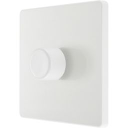 British General Evolve 1-Gang 2-Way LED Dimmer Switch  Pearlescent White with White Inserts