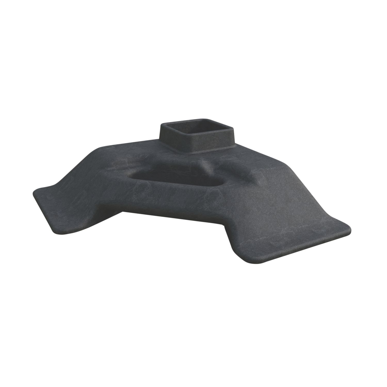 Melba Swintex 2PostB Postman Barrier Base Black (475RE)