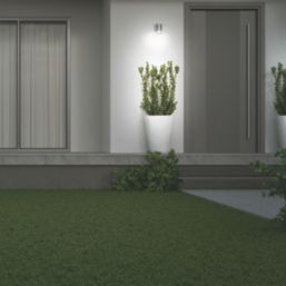 4lite Marinus Outdoor Single Direction GU10 Wall Light Stainless Steel