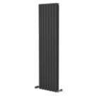Ximax Fortuna 1500mm x 410mm 3543BTU Anthracite Vertical Designer Radiator