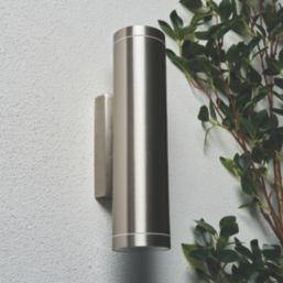 Zink Brean Outdoor Up and Down Wall Light Stainless Steel
