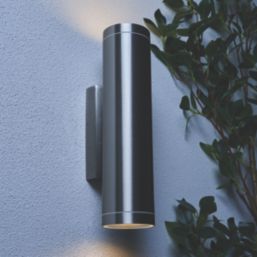 Zink Brean Outdoor Up and Down Wall Light Stainless Steel