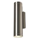 Zink Brean Outdoor Up and Down Wall Light Stainless Steel