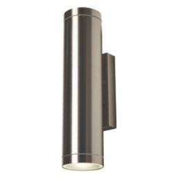 Zink Brean Outdoor Up and Down Wall Light Stainless Steel