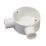 Deta TTE 2 Way 20mm Angle Box White