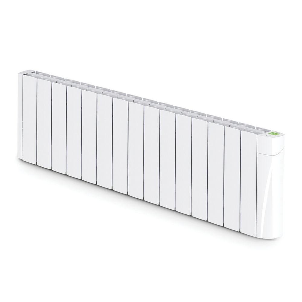 TCP WallMounted Smart WiFi Digital OilFilled Electric Radiator White