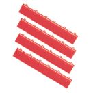 Swisstrax Ribtrax Pro Vented Garage Floor Tile Ramp Racing Red 400mm x 63mm 4 Pack