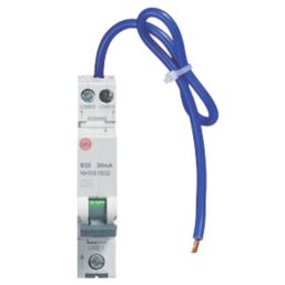Wylex  32A 30mA Type A DP B Curve  Bidirectional Mini RCBO