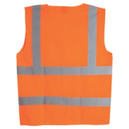 Pro RTX High Visibilty  Waistcoat Orange Small 36" Chest