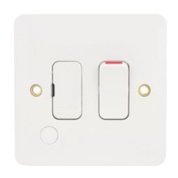 Hager Sollysta WMSSU83FO  13A Switched Fused Spur & Flex Outlet  White