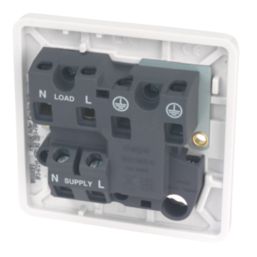 Hager Sollysta WMSSU83FO  13A Switched Fused Spur & Flex Outlet  White