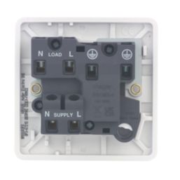 Hager Sollysta WMSSU83FO  13A Switched Fused Spur & Flex Outlet  White