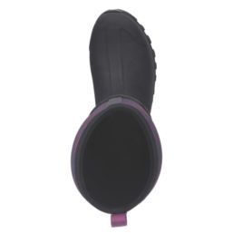 Muck Boots Arctic Sport II Tall Size 9 Womens Black & Magenta Non Safety Wellies