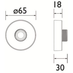 Bristan Wall Mount 10 Shower Kit Chrome-Plated
