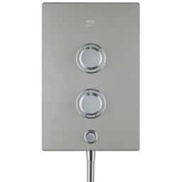 Mira Decor Dual Warm Silver 10.8kW  Manual Electric Shower