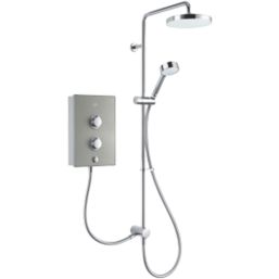 Mira Decor Dual Warm Silver 10.8kW  Manual Electric Shower