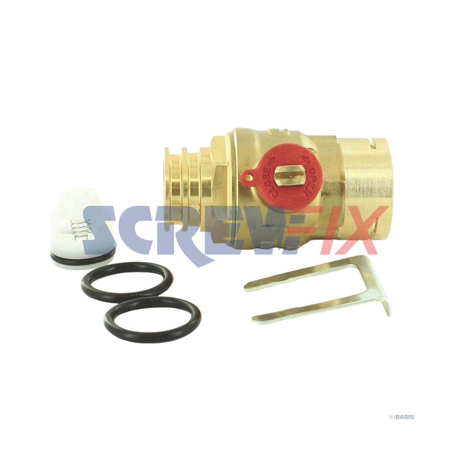 Worcester Bosch 87161424340 22MM ISOLATING VALVE-RETURN (476GW)