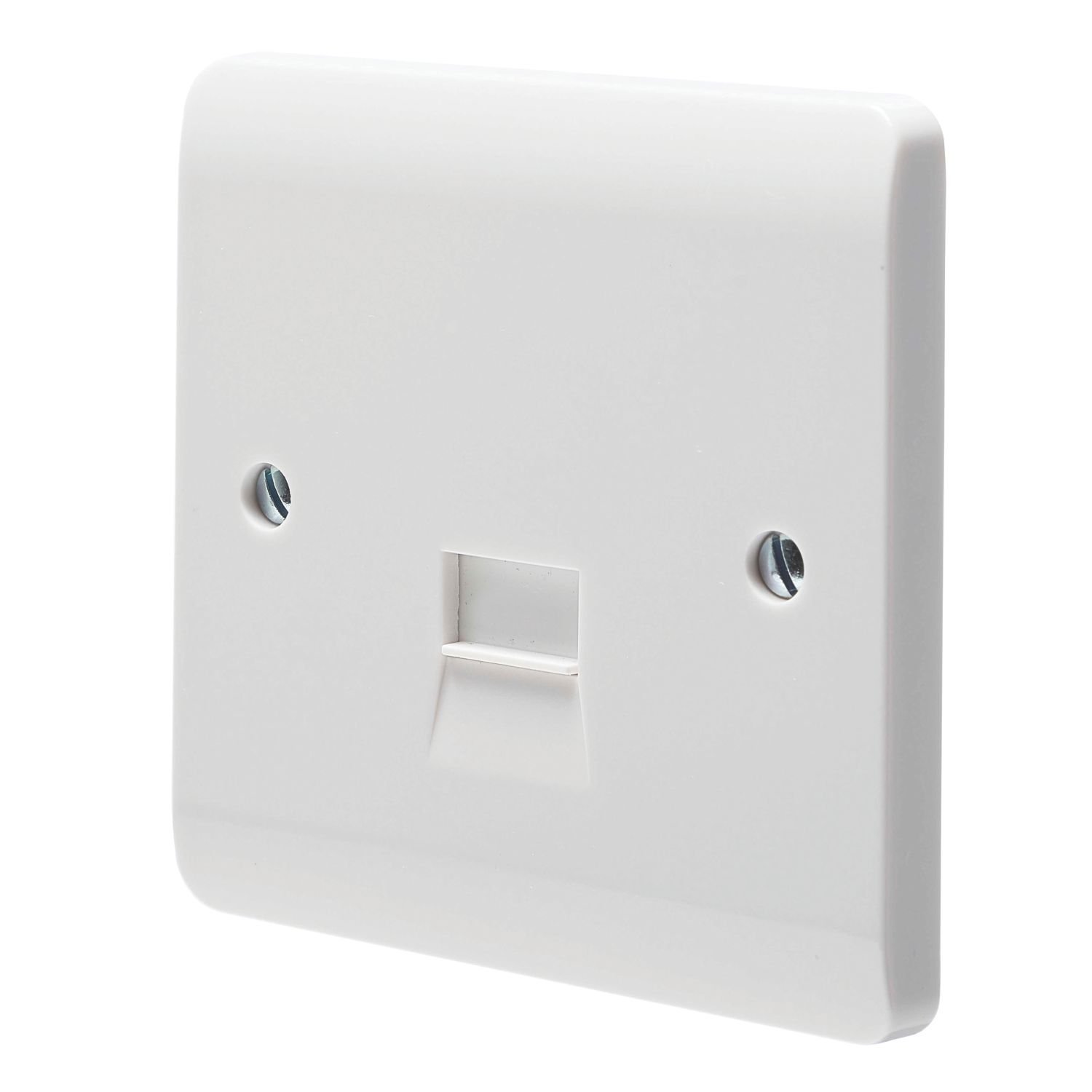 Crabtree Instinct 1-Gang Slave Telephone Socket White (476HV)