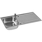 Astracast Aegean  1 Bowl Stainless Steel Inset Sink & Tap  965 x 500mm