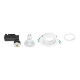 Sylvania Sylspot Platinum Kit Fixed  LED Cool White Downlights White 2W 360lm 3 Pack