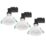 Sylvania Sylspot Platinum Kit Fixed  LED Cool White Downlights White 2W 360lm 3 Pack