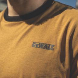 DEWALT Wilbury Short Sleeve T-Shirts Djion & Navy Large 42-44" Chest 2 Pack