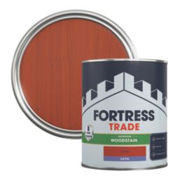 Fortress Trade 750ml Cedar Satin Water-Based Exterior Wood Stain