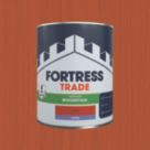 Fortress Trade 750ml Cedar Satin Water-Based Exterior Wood Stain