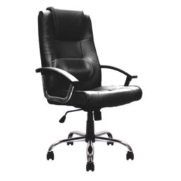 Nautilus Designs Westminster High Back Executive Chair Black