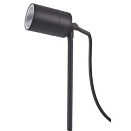 Luceco Azurar Outdoor Decorative Lawn Spike Light Black