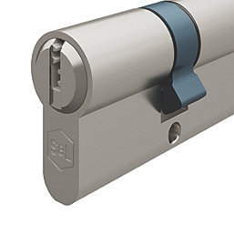 Smith & Locke 5-Pin Cylinder Lock 45-45 (90mm) Satin Nickel