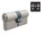 Smith & Locke  6-Pin Cylinder Lock 45-45 (90mm) Satin Nickel