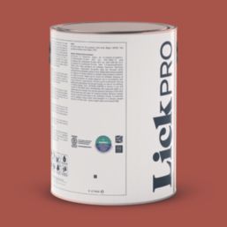 LickPro  5Ltr Red 02 Vinyl Matt Emulsion  Paint