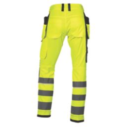 Helly Hansen UC-ME Construction Trouser CL2 Construction Trouser Yellow 31.5" W 31.5" L