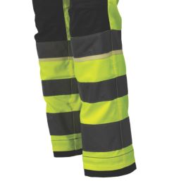 Helly Hansen UC-ME CL2 Construction Trousers Yellow 31.5" W 31.5" L