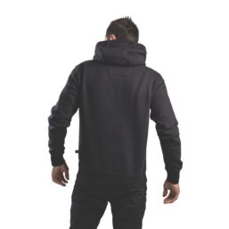 CAT Trademark Hooded Sweatshirt Black 2X Large 50-52" Chest