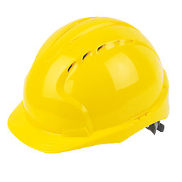 JSP EVOLite Vented Safety Helmet Yellow