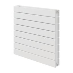 Flomasta  578mm x 600mm 2211BTU White Horizontal Designer Radiator