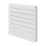 Flomasta  578mm x 600mm 2211BTU White Horizontal Designer Radiator