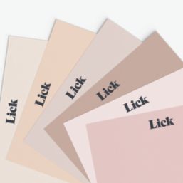 LickPro  Pink Peel & Stick Paint Samples 6 Pack