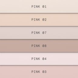 LickPro  Pink Peel & Stick Paint Samples 6 Pack