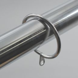 Renaissance Polished Chrome Curtain Pole 28/25mm x 180-340cm