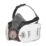 JSP Force8 Medium Reusable Half-Mask P3RD