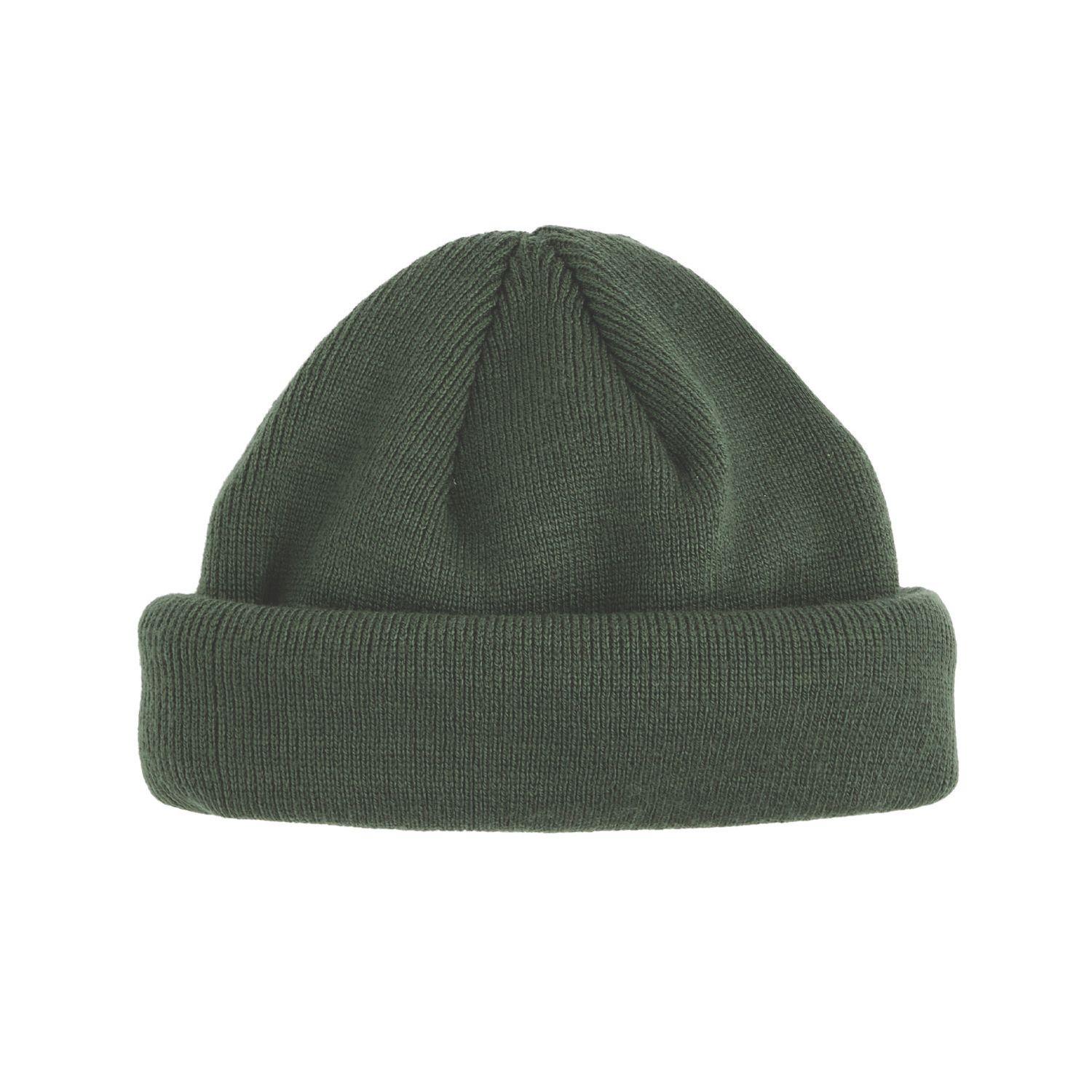 Beechfield Mini Fisherman Beanie Olive Green (477EP)