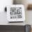 Shelly BLU White Humidity & Temperature Display