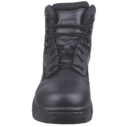 Magnum Precision Sitemaster CT CP Uniform Size 10  Black Water-Resistant  Safety Boots
